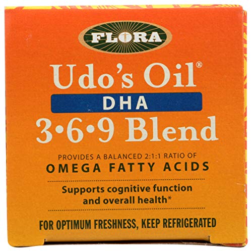 Udo’s Triple Omega 3-6-9 Dha Oil Blend, 8.5 Oz - Non-Gmo & Gluten Free #TOP7