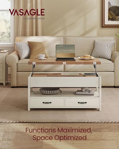 VASAGLE 3-in-1 Lift Top Table