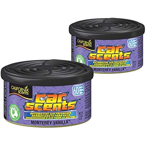 California Scents F311 Californina Car Scents Tin - Vanilla Fragrance (Pack of 2) Cover