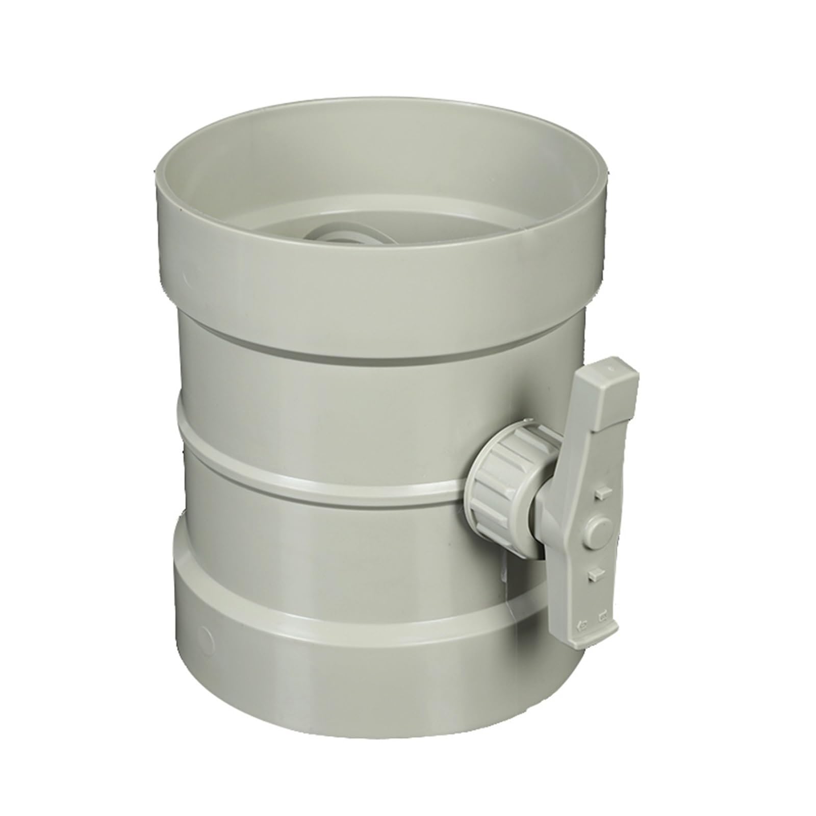 UORCXOAU 1 Pcs PVC Manual Airs Volume Control Valves, Antis Pressure And Anti Drop Pipeline Air Stop Valves PP Valve Switch Airs Regulating Valve(200mm)