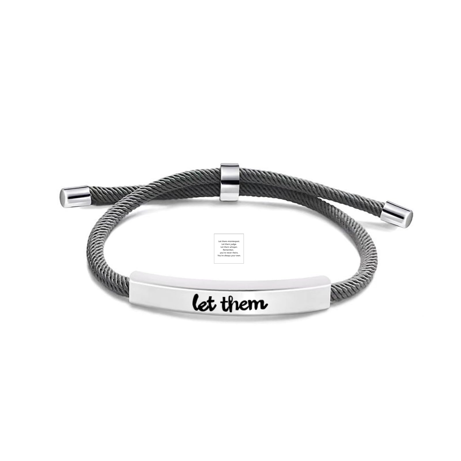 Let Them Bracelets Self Worth Motivational Engraving Bracelets To Sorority Sisters Best Friends Inspirational Friendship Bracelets