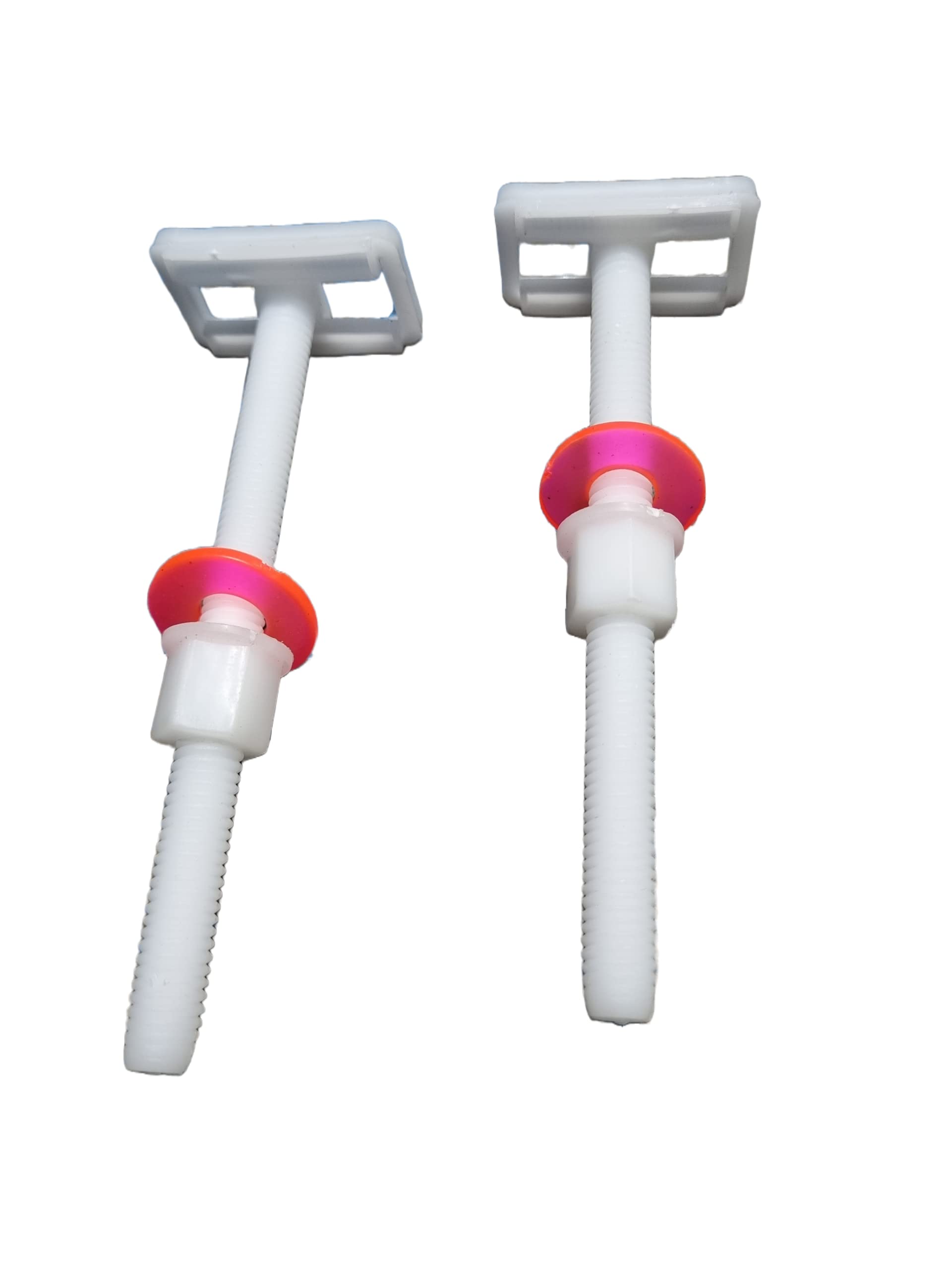 GKP Plastic Screw Hinges for Western Toilet Commode Seat Cover, white (50x23mm) (B0BSCG9J32) Amazon Price History, Amazon Price Tracker