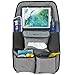 PREMYO Organizador para Coche Protector de Asiento Trasero Respaldo Protección Patadas con Bolsillo para Tablet Soporte Bebidas Impermeable Robusto