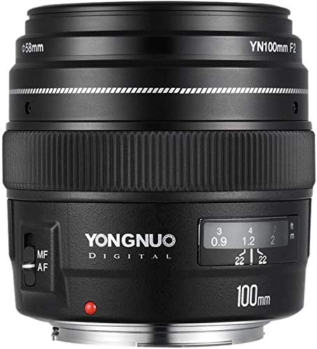 Yongnuo YN100 mm F2 Medium Teleobjektiv 100 mm F/2~F/22 Prime Lens Fixed Focal Length Aperture for Canon EOS Rebel… – Bild 4