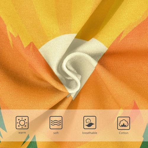 Girls Underwear Toddler 2t Cotton Panties for Girl Fancy Kids Briefs Undies Sunrise Orange Mountains3