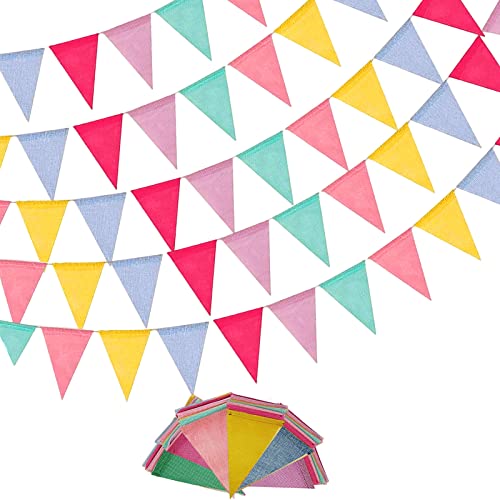 Eiscreme Wimpelkette - Bunte Papier-Deko Für Geburtstag & Party