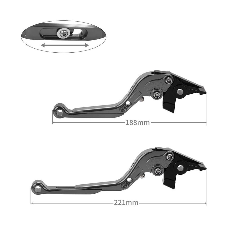 Levier D'Embrayage DB PARTS Compatible Kawasaki Z1000 2014-2016