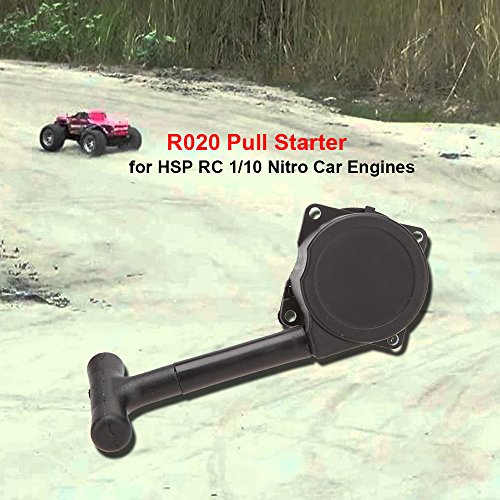 OWSOO R020 Partes atualização Pull Starter RC 1/10 Nitro carro motores peças ferramentas
