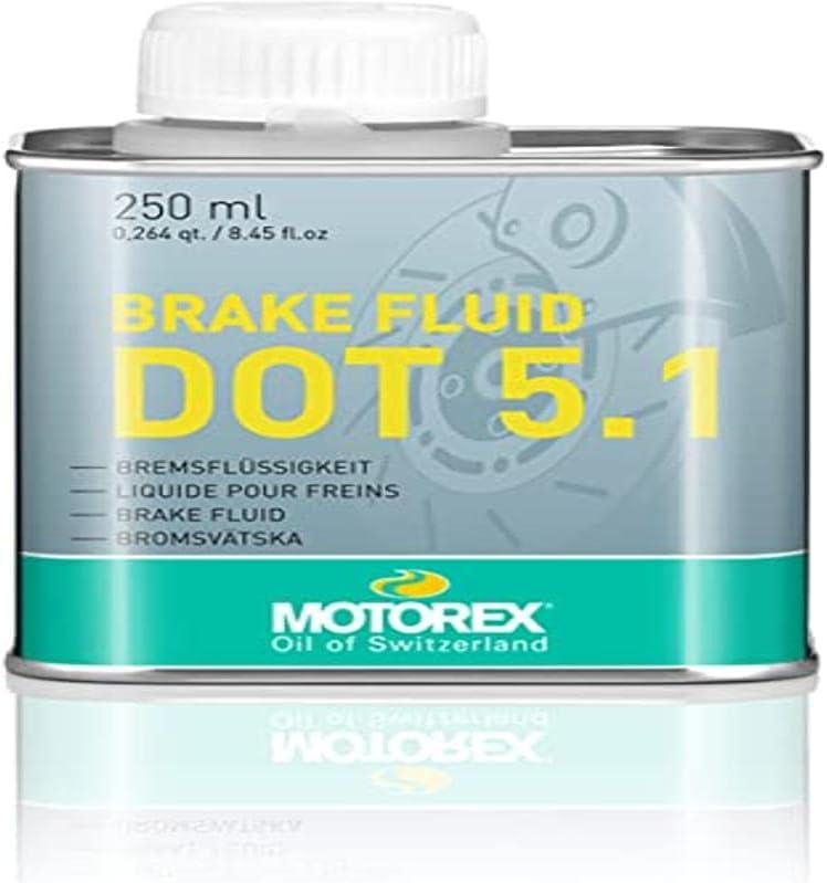 300287 Hydraulic Brake and Clutch Systems Dot 5.1 Brake Fluid, 0.25 Liters
