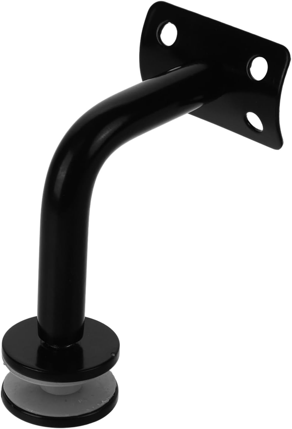 WOONEKY Stainless Steel Handrail Bracket Straight Handrail Support for Indoor Stairs Swivel Railing Bracket Safety and Stability Enhancer Modern Design