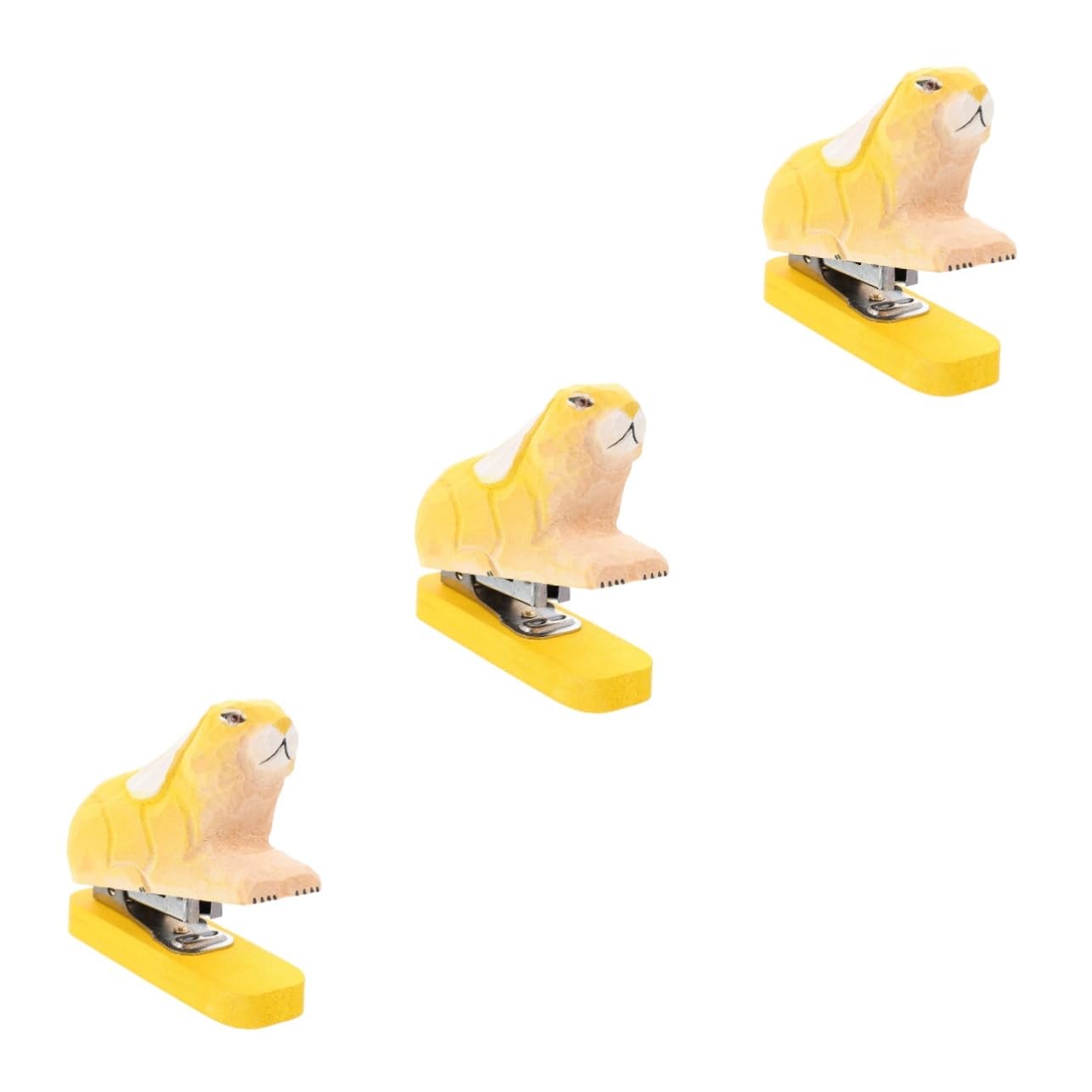 Lurrose 3pezzi Cucitrice Per e Scuola Design e Portatile Accessorio Decorativo Per Scrivania e