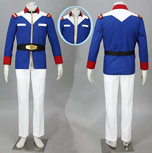 【 超希少 】サンライズ公式 地球連邦軍男子制服 アムロ・レイ コスチューム サンライズ公式：アムロ・レイ地球連邦軍男子制服 コスチューム