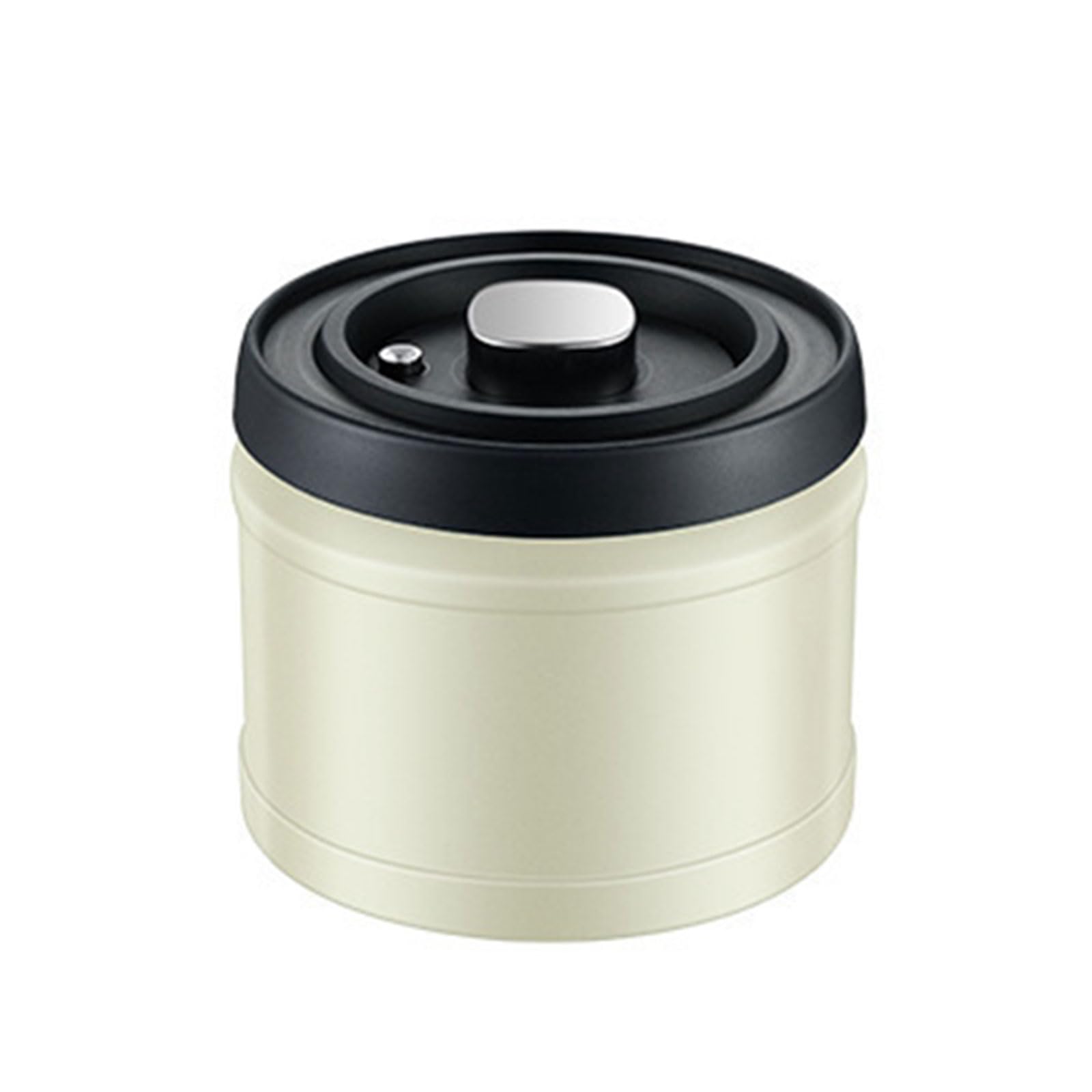 Xinsheinelry Stainless Steel Airtight Coffee Container Storage Canister Sealed Jar Food Organizer Kitchen Vacuum Box Bean Cans Decor Coffee Containers for Countertop