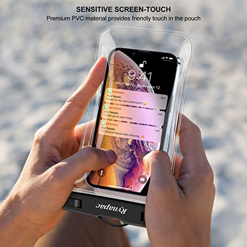 image for Rynapac Waterproof Phone Pouch Bag - 8.5in WaterProof Cell Phone Case 
