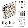 YULUENZE Take Me To Indiana Makeup Bag Indiana Travel Gift Small Canvas Organizer Bag with Zipper Indiana Cosmetic Bag Travel Present for Women Friends Families #1