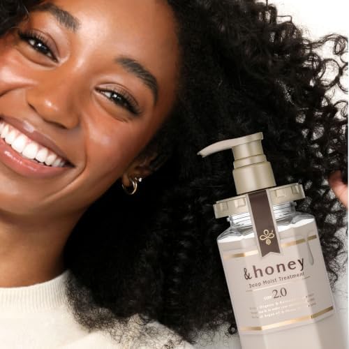 [Genuine Product] &honey Deep Moist Shampoo & Conditioner Set 440mL+450g/14.87.fl.Oz+15.69Oz (Sampoo and Conditioner Set) — view 9