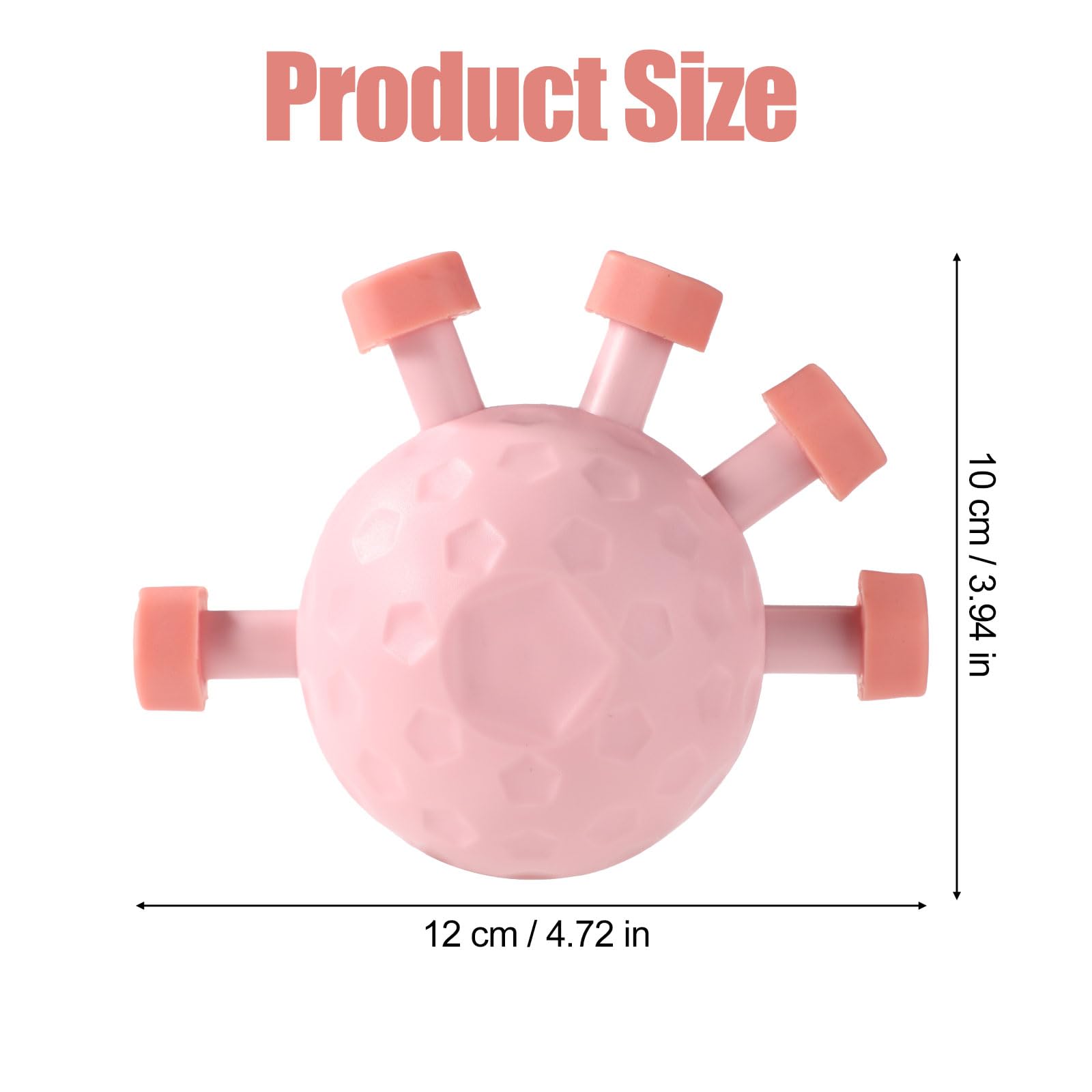 Finger Grip Strengthener, New Silicone Finger Exerciser Gripper Strong Elasticity Hand Grip Strength Trainer for Musicians Wood Carving Rock Climber Fitness Enthusiasts (Pink)