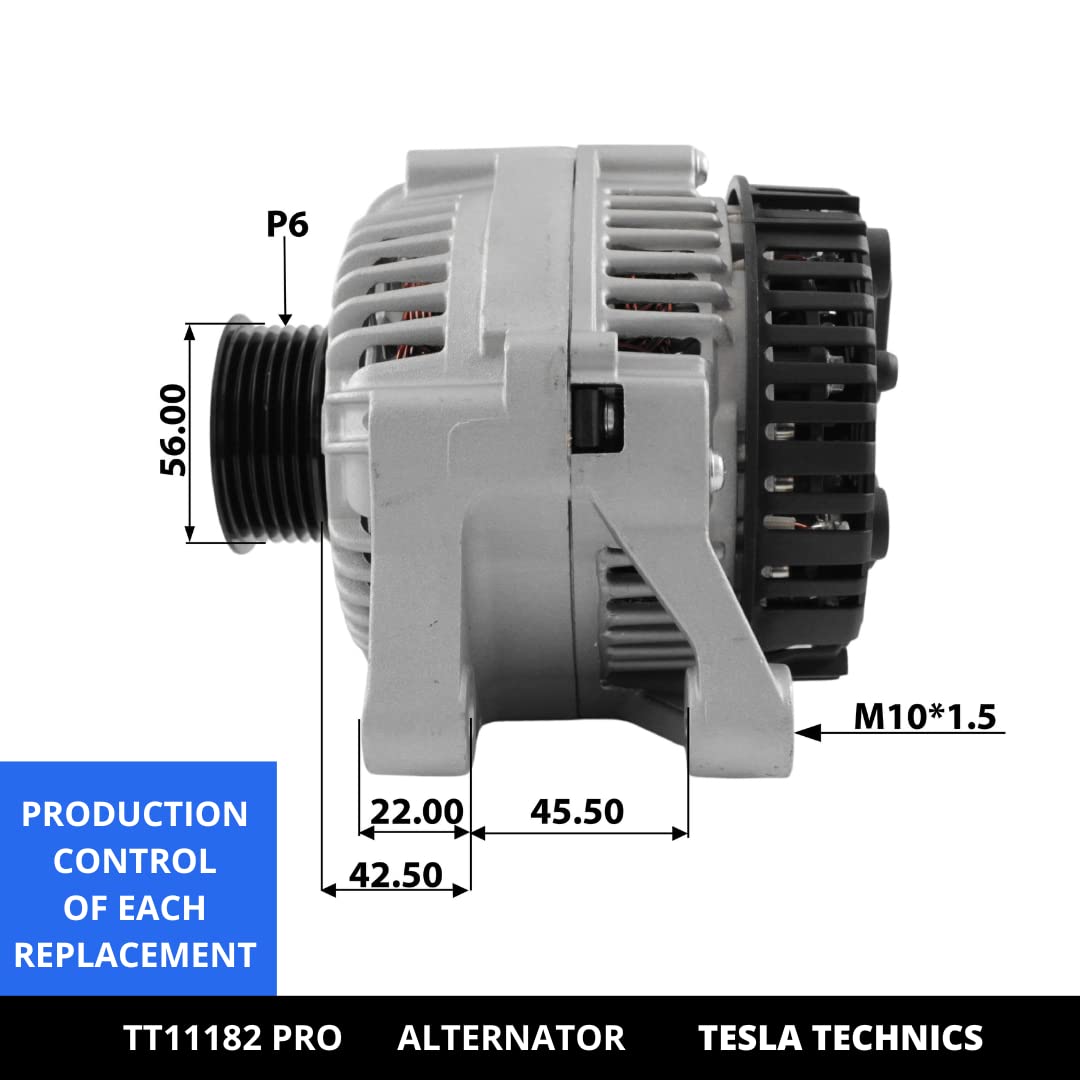 Alternatore 150A TT11284 PRO Per CITRO&Euml;N, PEUGEOT, FIAT - Compatibile Con 12V