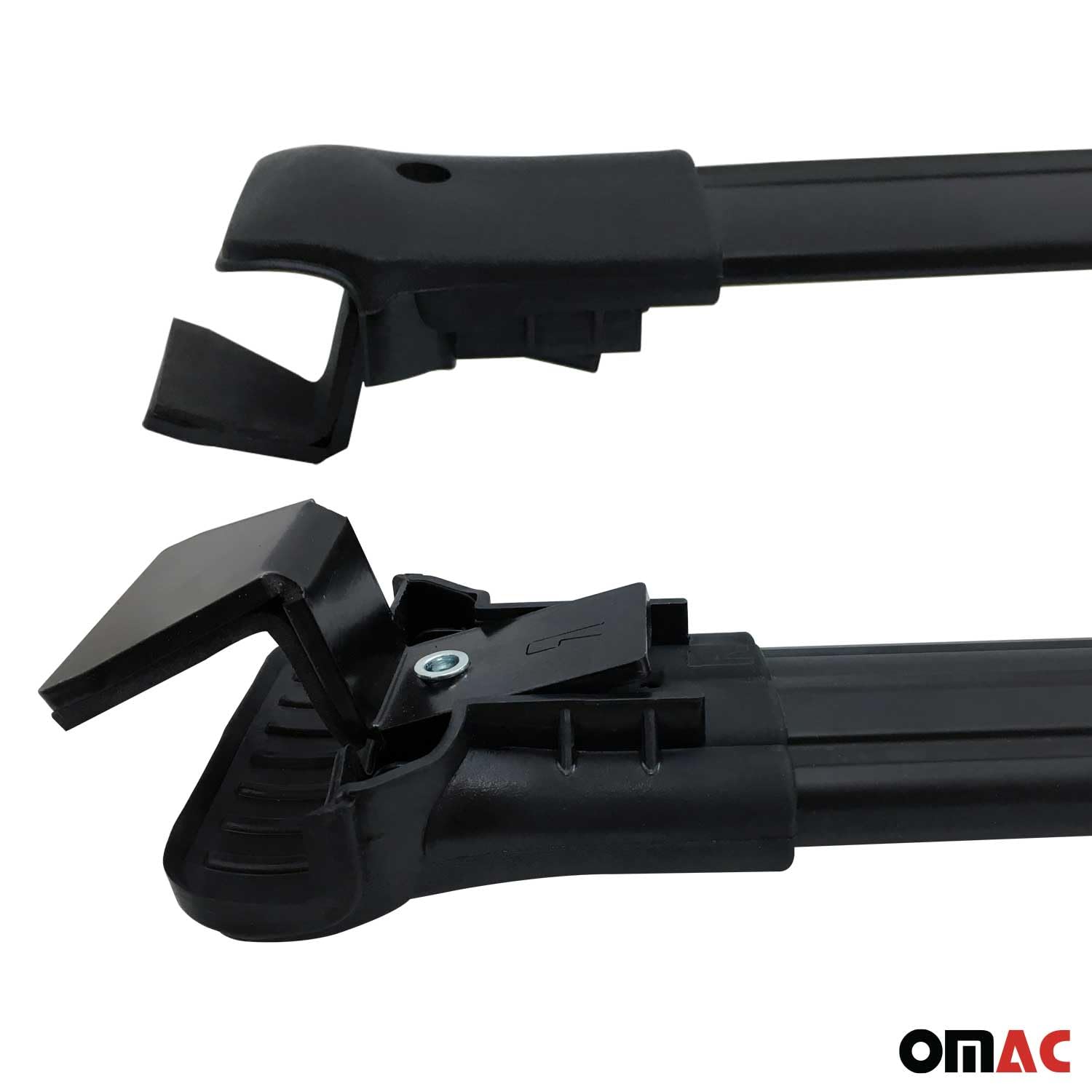OMAC Barras de Techo Transversales de Aluminio para Dacia Duster mk1 2010-2013 Pre-FL – TÜV/DIN 75302
