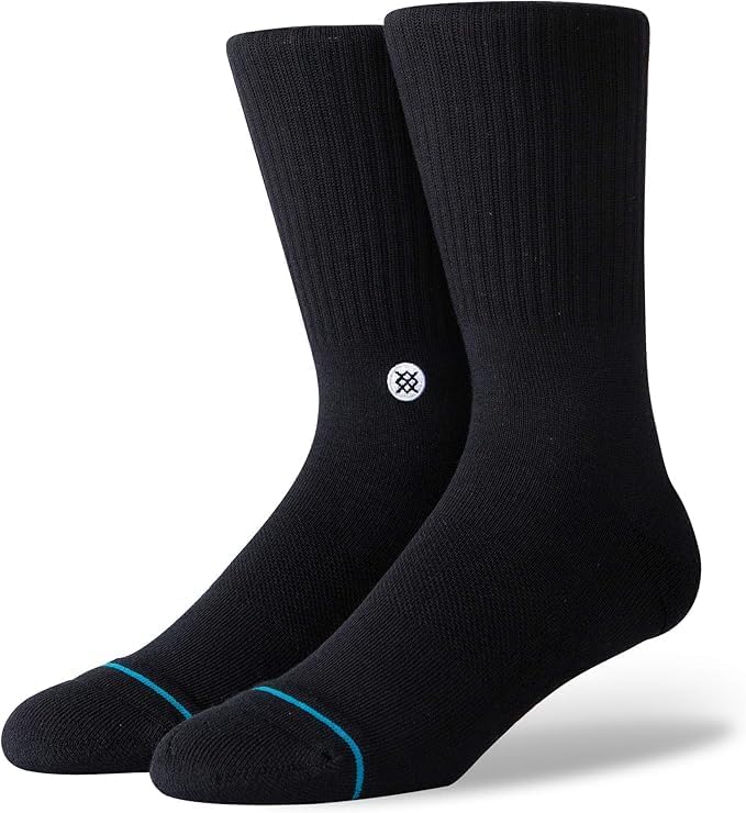 Stance Icon Classic Casual Crew Socks 3-Pack, Cotton Blend and Cushioning Arch Support - Image 2