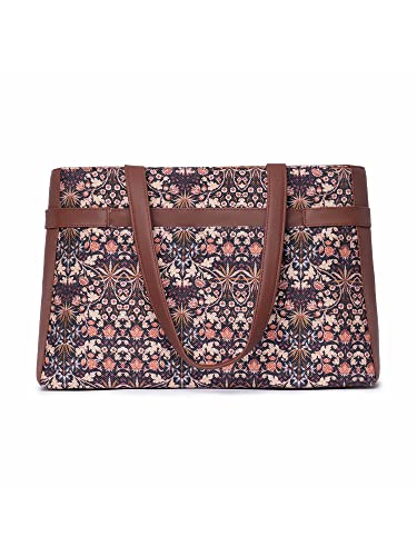 Image of ZOUK Urban Escape Bag | Stylish Vegan with Laptop Compartment, Trolley Sleeve & Anti-Theft Pocket |