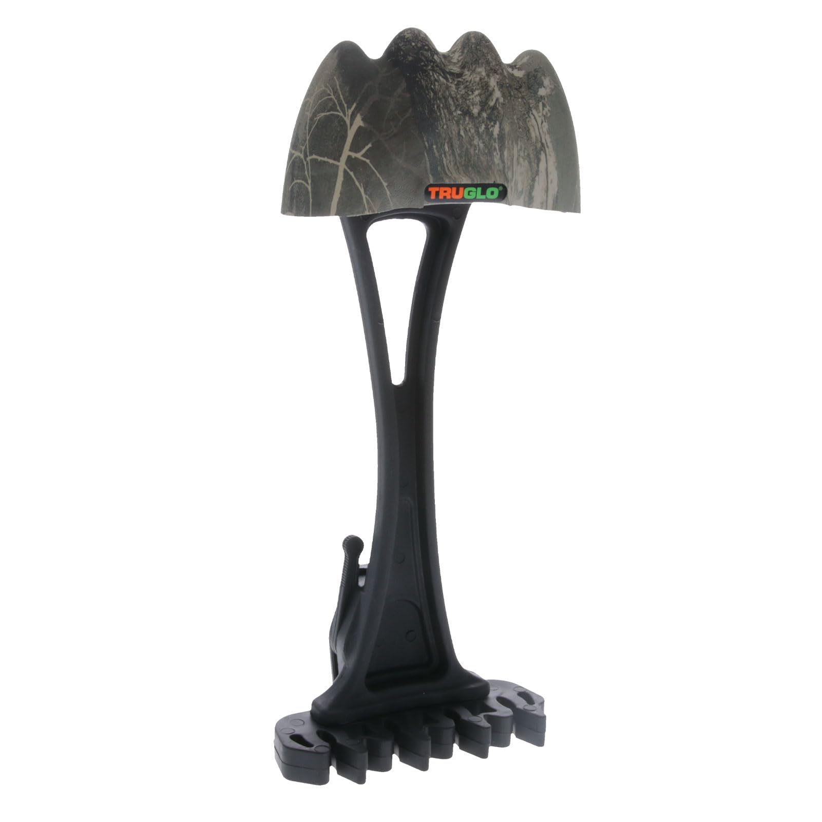 TRUGLO Tuff-LOC - Carcaj Convertible de 4 Flechas Ultra silencioso, Ligero, Compacto, Compuesto Absorbente de Vibraciones, para Mano Izquierda, para Caza y Tiro con Arco