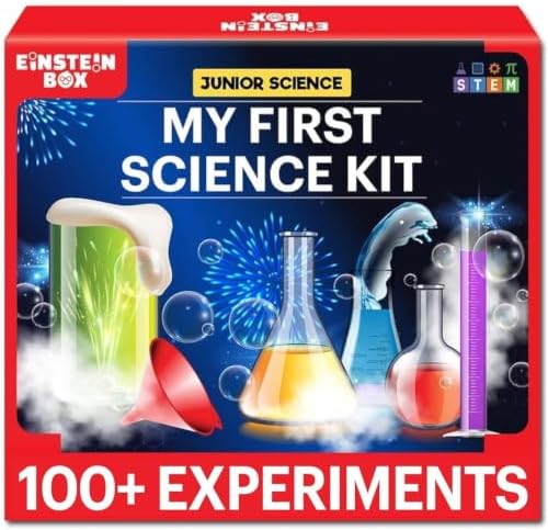 Einstein Box My First Science Experiment Kit| Gift for Boys 4 to 12 Years