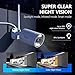 REIGY 5MP Kit Camara de Vigilancia WiFi Exterior con Disco Duro de 1TB Imagen de REIGY 5MP Kit Camara de Vigilancia WiFi Exterior con Disco Duro de 1TB