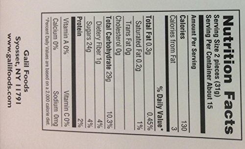 Galil Traditional Turkish Delight Rose,Lemon, Mint, Gluten Free 16 oz. Pk Of 3.