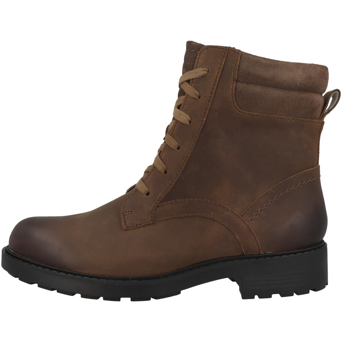 Clarks (, 5.5 (Adults')) Womens Ankle Boots Discover Effortless Leather Zip Uk Size Brown