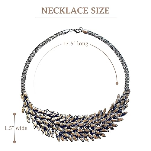 RainTraders House of the Dragon- Daenerys Targaryen Costume, Inspired by Merchandise, Mother of Dragons, Khaleesi - Perfect Merch for Women and Teens - Necklace Size: 17.5 inches x 1.5 inches3