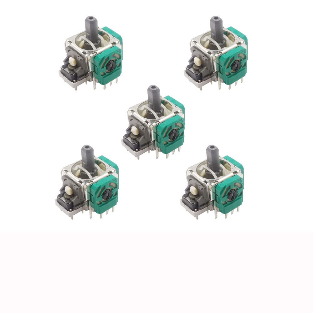 5Pcs Replacement Analog Joystick 3D Controller Joystick Sensor Module Compatible for Xbox One Controller
