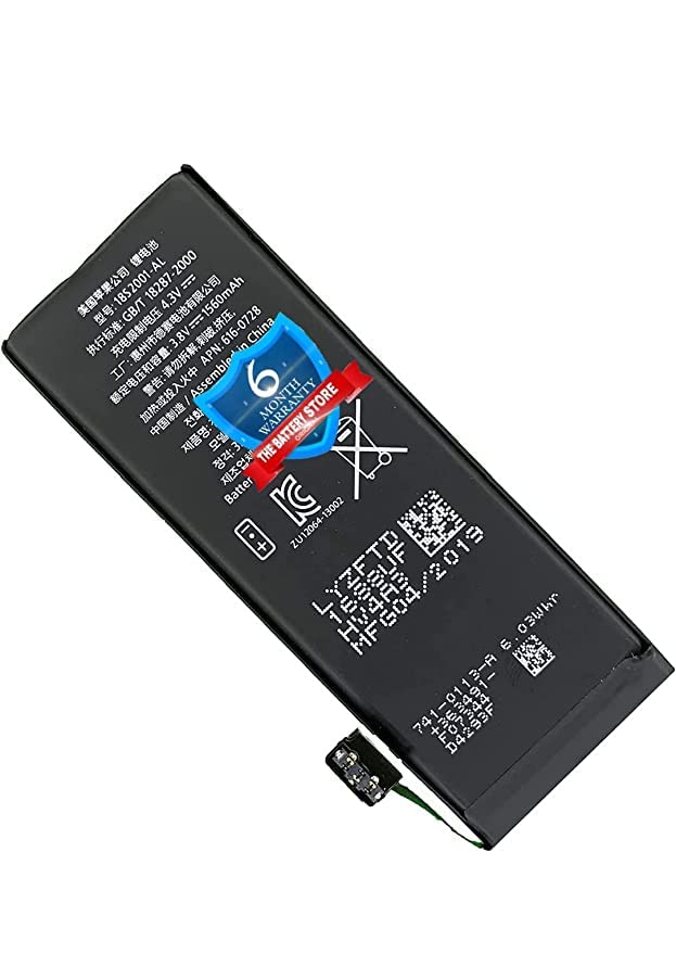 Image of THE BATTERY STORE Original Battery for i-Phone 6s Plus A1634 A1687 A1699 Mobile Battery with 6 Month Warranty and high Capacity Battery Backup.Carefully Check Your Phone Model and Purchase.(FOR I-PHONE 6S PLUS)