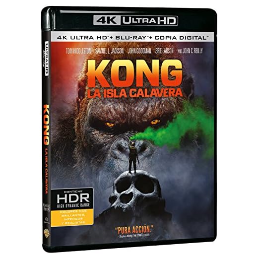 Kong: La Isla Calavera 4k Uhd [Blu-ray]