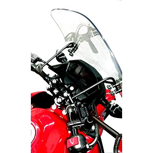 Bolha Universal Para Motos Em Policarbonato Cristal