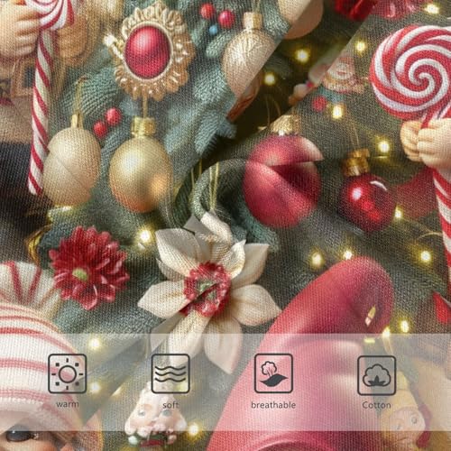 Cotton Girls Underwear Toddlers Cute Christmas Gnomes Girl Panties Cute Print Kids Undies Briefs 2t3