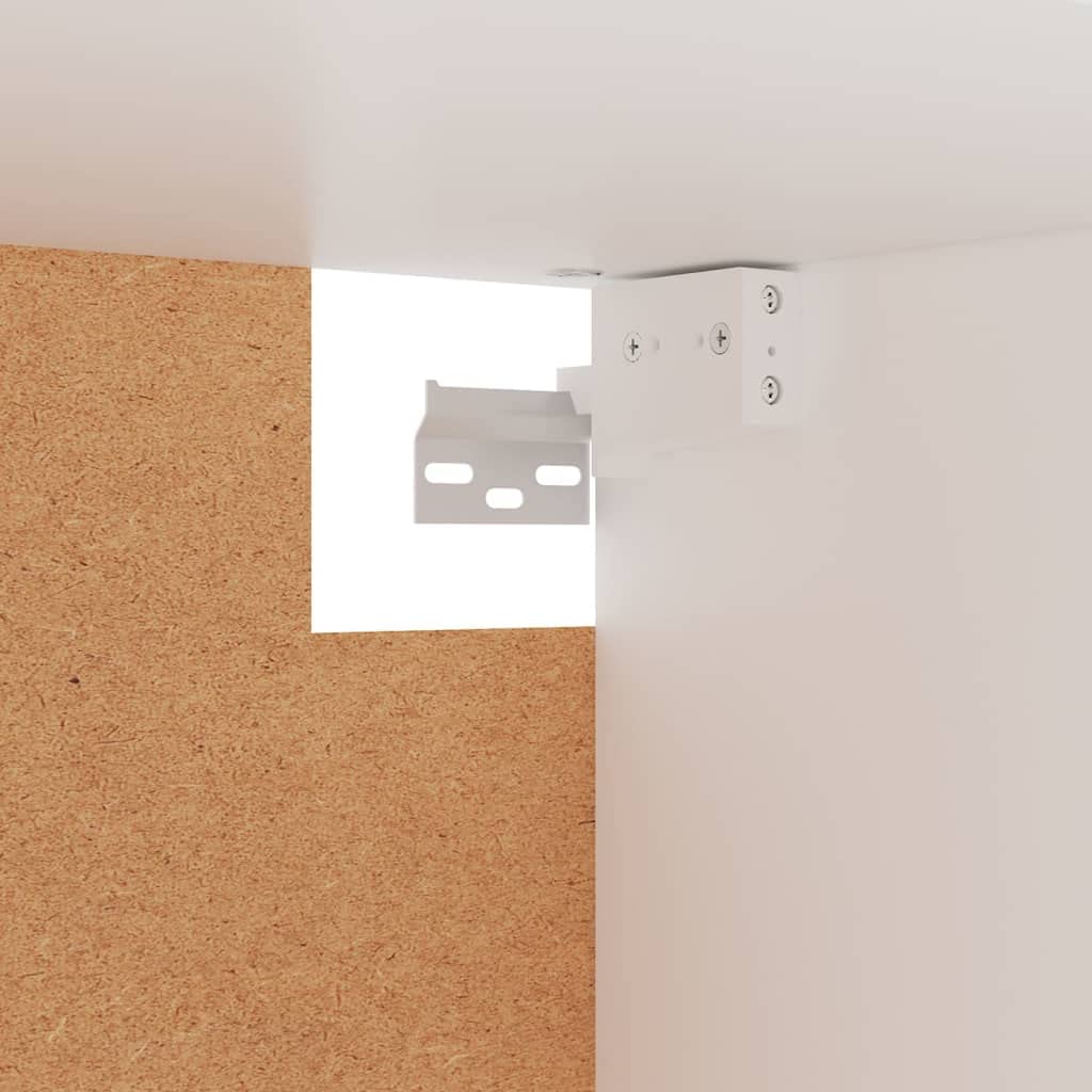 Generico Armadio Bianco 100x32,5x35 cm in Legno Multistrato,Mobili,Armadietti e portaoggetti,Armadi,Bianco,15.44 kg,808233