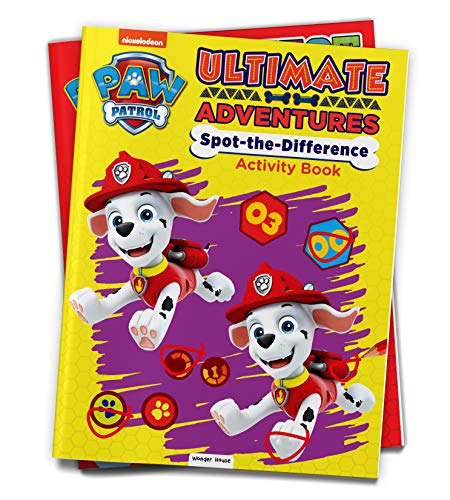 Image of Paw Patrol - Ultimate Adventures - Spot The Difference Activity Book | Fun Observation Puzzles For Kids | Ages 3-7