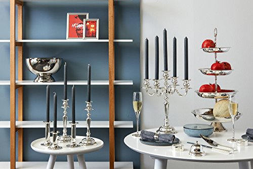 Stoffen servet ring ovaal set van 6 5,5x4,2 cm verzilverd - Image 3