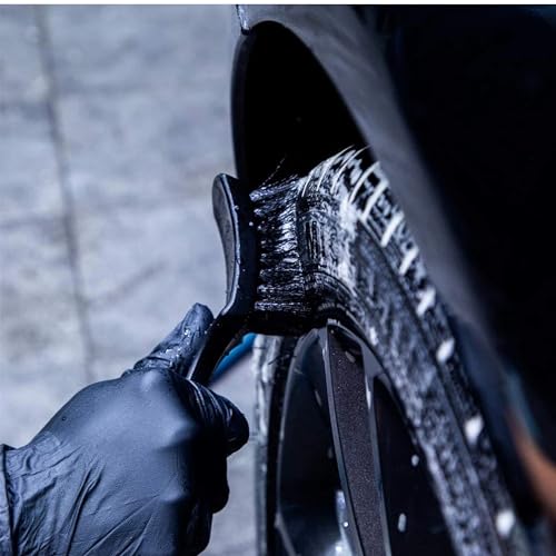 WONKEY - Lastik, Paspas Temizleme Fırçası, Arabalar veya Motorsikletler için Lastik Temizleyici Sert Fırça