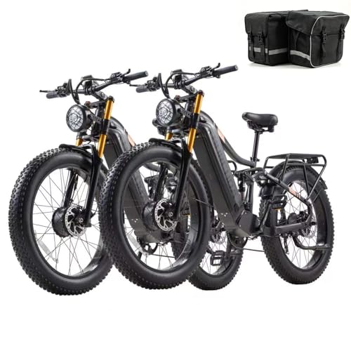 Dual Motor Electric Bike for Adults AWD 5000W/3000W/1500W Peak 40MPH/30MPH image 13