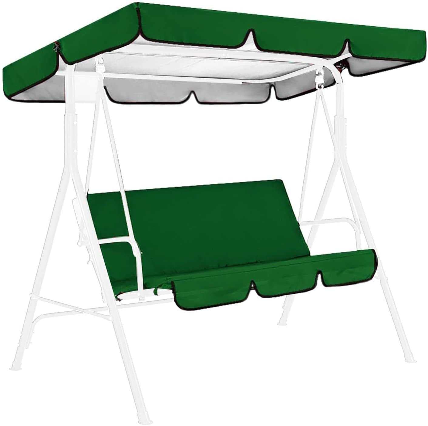 Copricuscino Per Altalena Da Giardino - Impermeabile E AntiUV Per 3 Posti - Foto 4