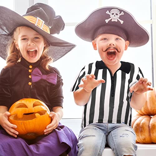 Buying Guide 3 Pcs Children's Kids Referee Shirt Costume, Black and