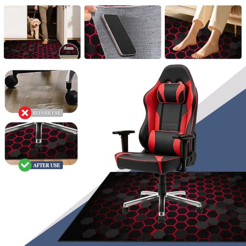 Moquette de gaming tapis chambre gaming pour fauteuil bureau