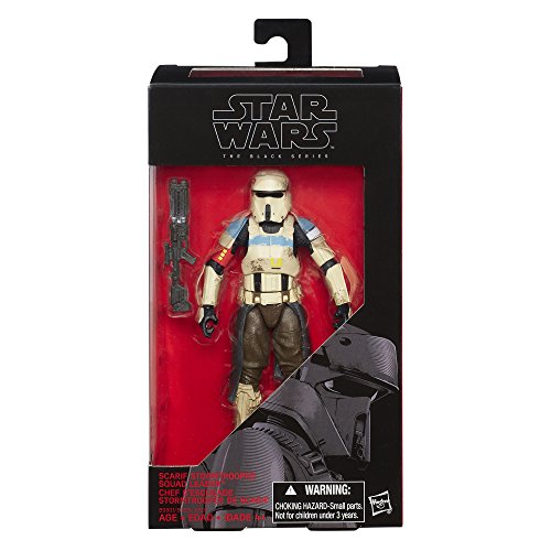 Star Wars The Black Series Shark Trooper Actionfigur, 15,2 cm, Gelb – Bild 3