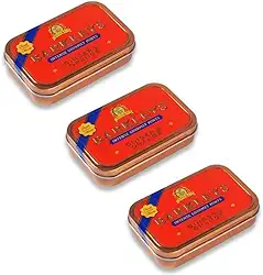 kit 3 Balas Barkleys Gengibre & Laranja 50 Gramas