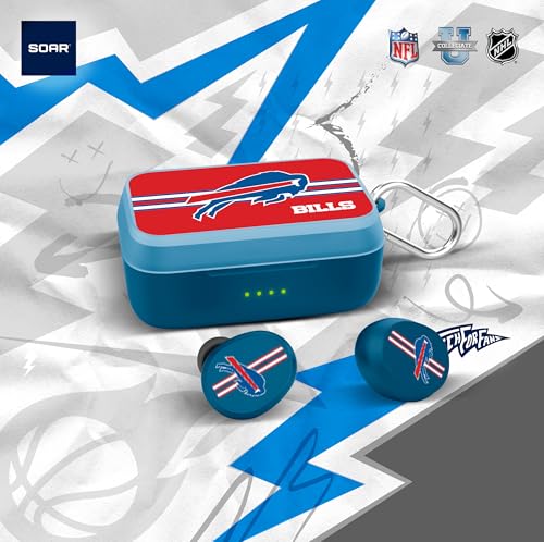 Image of SOAR NFL Wireless Sport Earbuds: Comfortable Fit & Convenient Charging