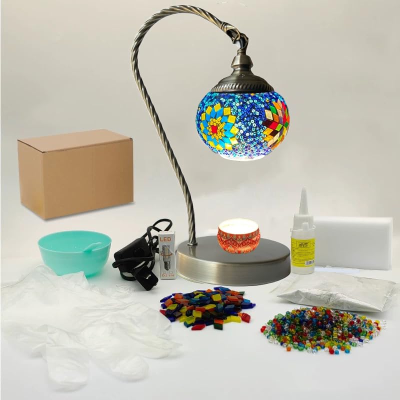 Kit lampe mosaïque turque pour illuminer votre chambre le soir