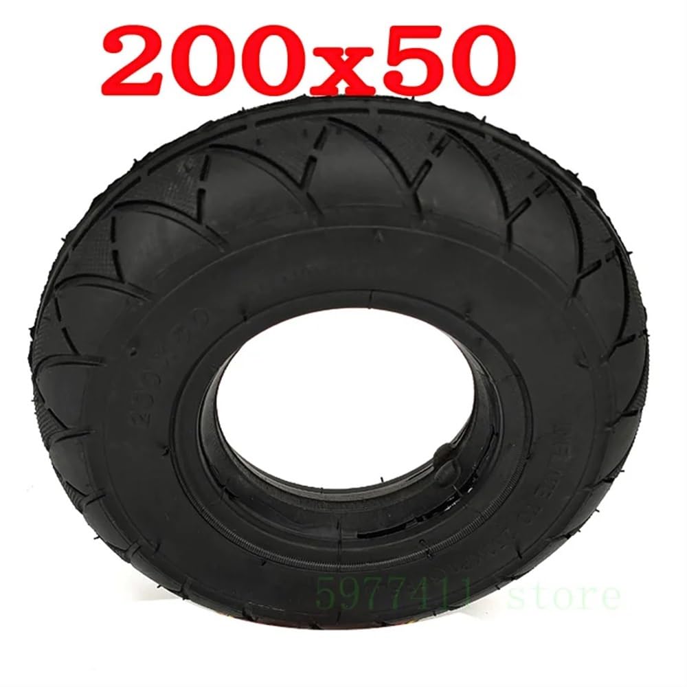 Ruota Monopattino Elettrico Lo Pneumatico tubeless in massello di 200x50 è Adatto Ruote Monopattino Elettrico