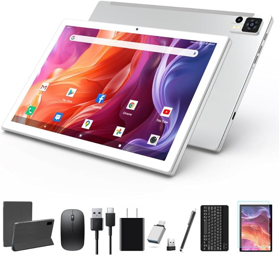 Amazon.com : 2025 Latest 10.1 Inch Android 14 Tablets, Octa-Core